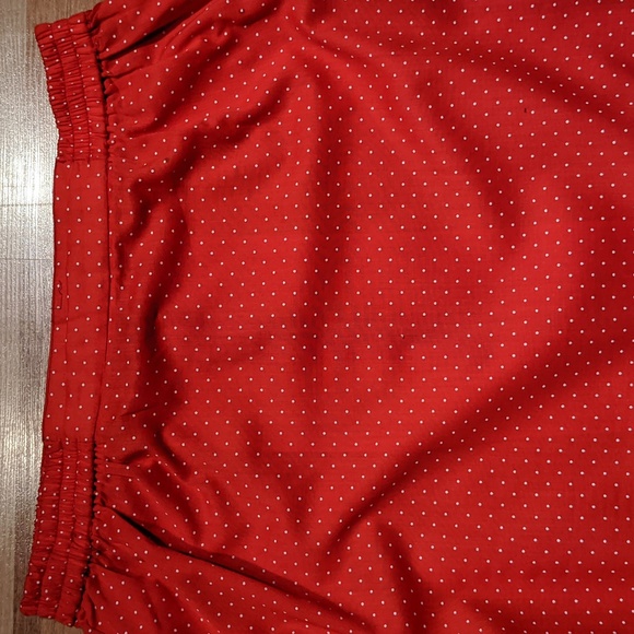 Vintage red with white polka dot handmade skirt - Picture 2 of 10
